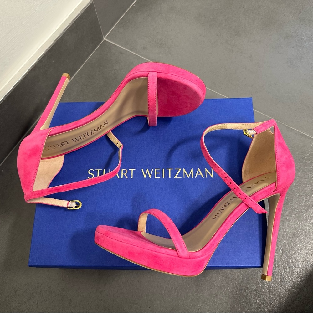 Stuart Weitzman Nudist Disco Heels